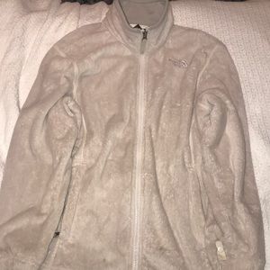 Osolita North Face White Girls Large Jacket